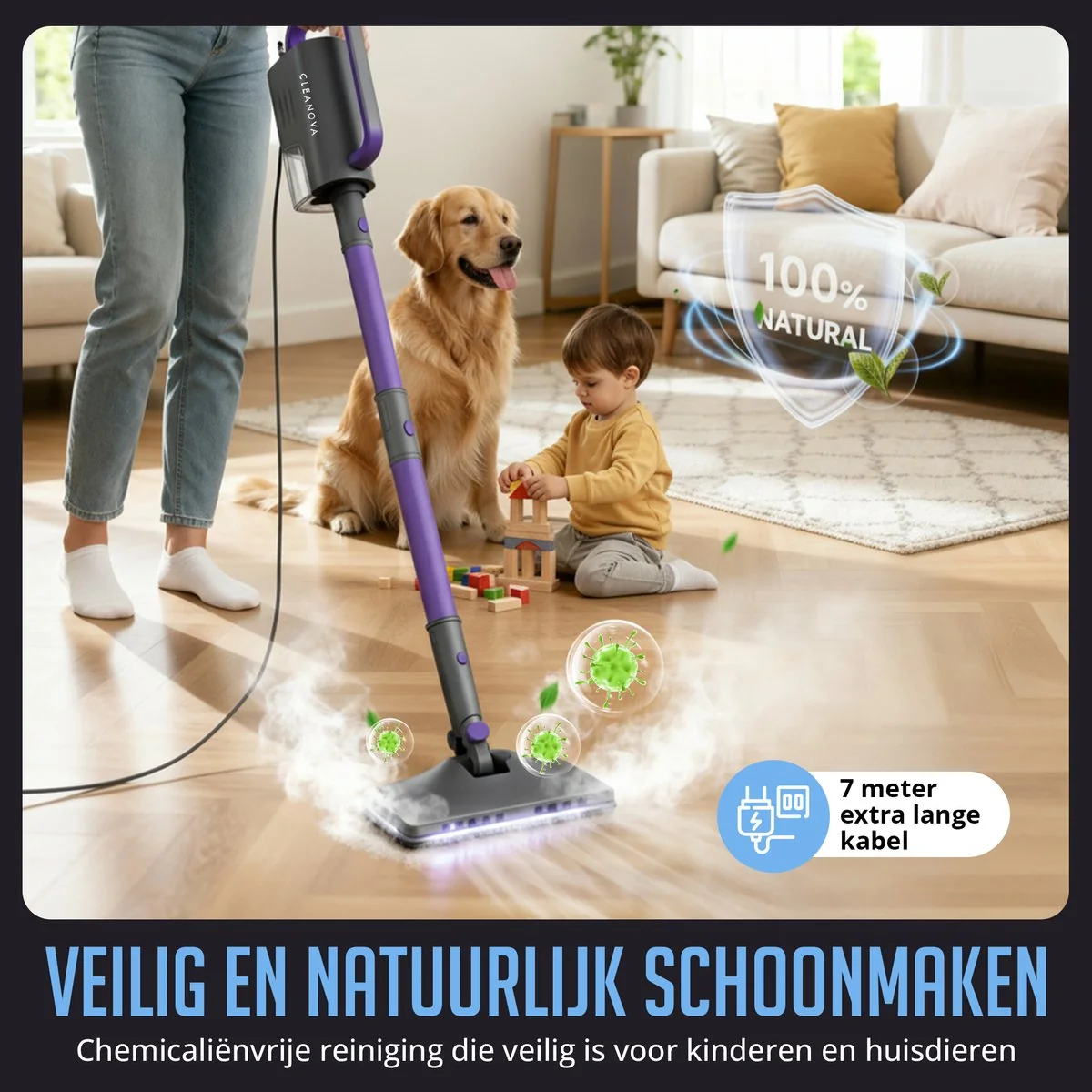 Cleanova MG-500 Stoomreiniger - afbeelding 2