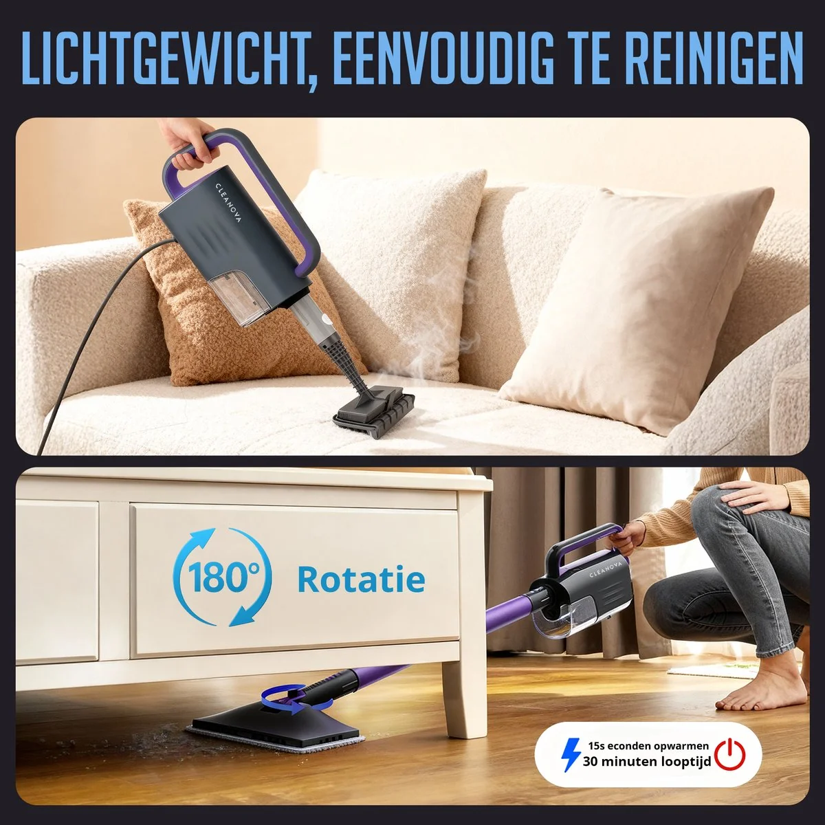 Cleanova MG-500 Stoomreiniger - afbeelding 5