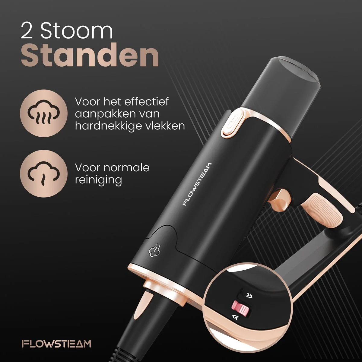 Flowsteam Luxe Stoomreiniger - afbeelding 2