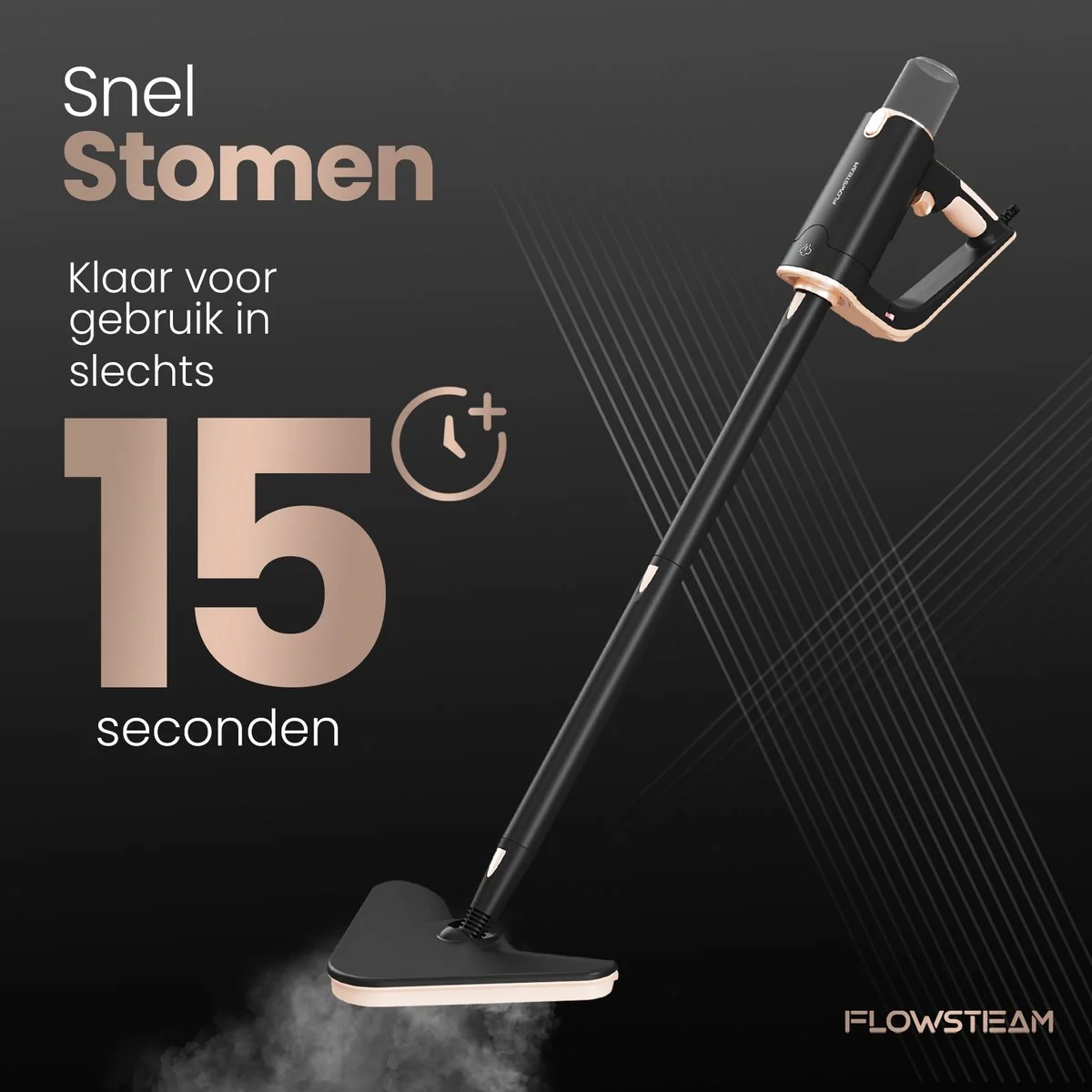 Flowsteam Luxe Stoomreiniger - afbeelding 5