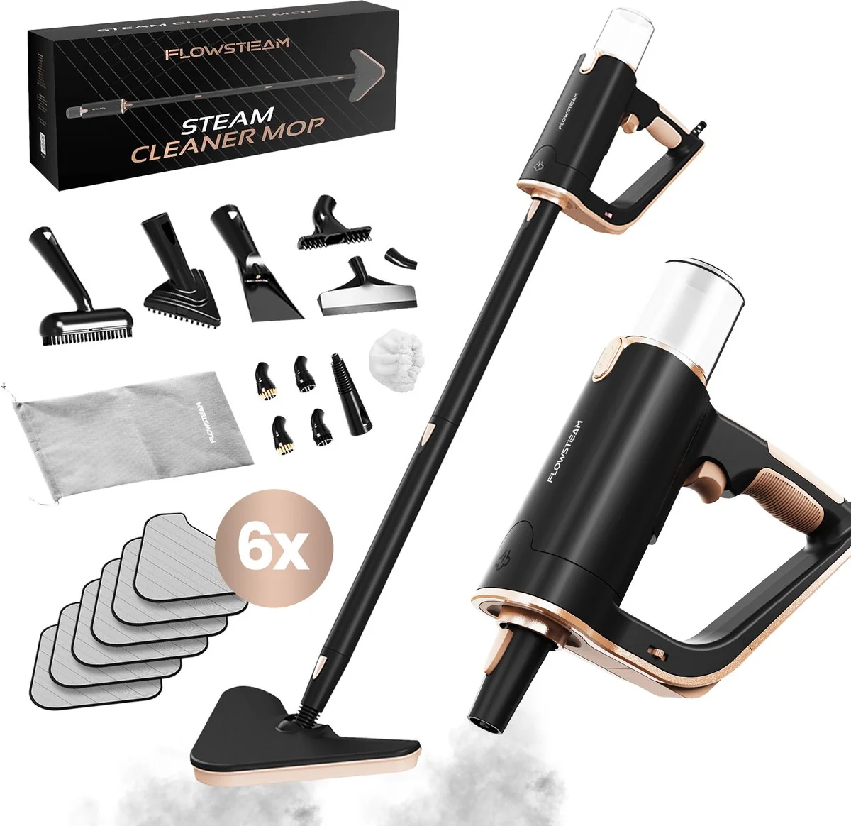 Flowsteam Luxe Stoomreiniger