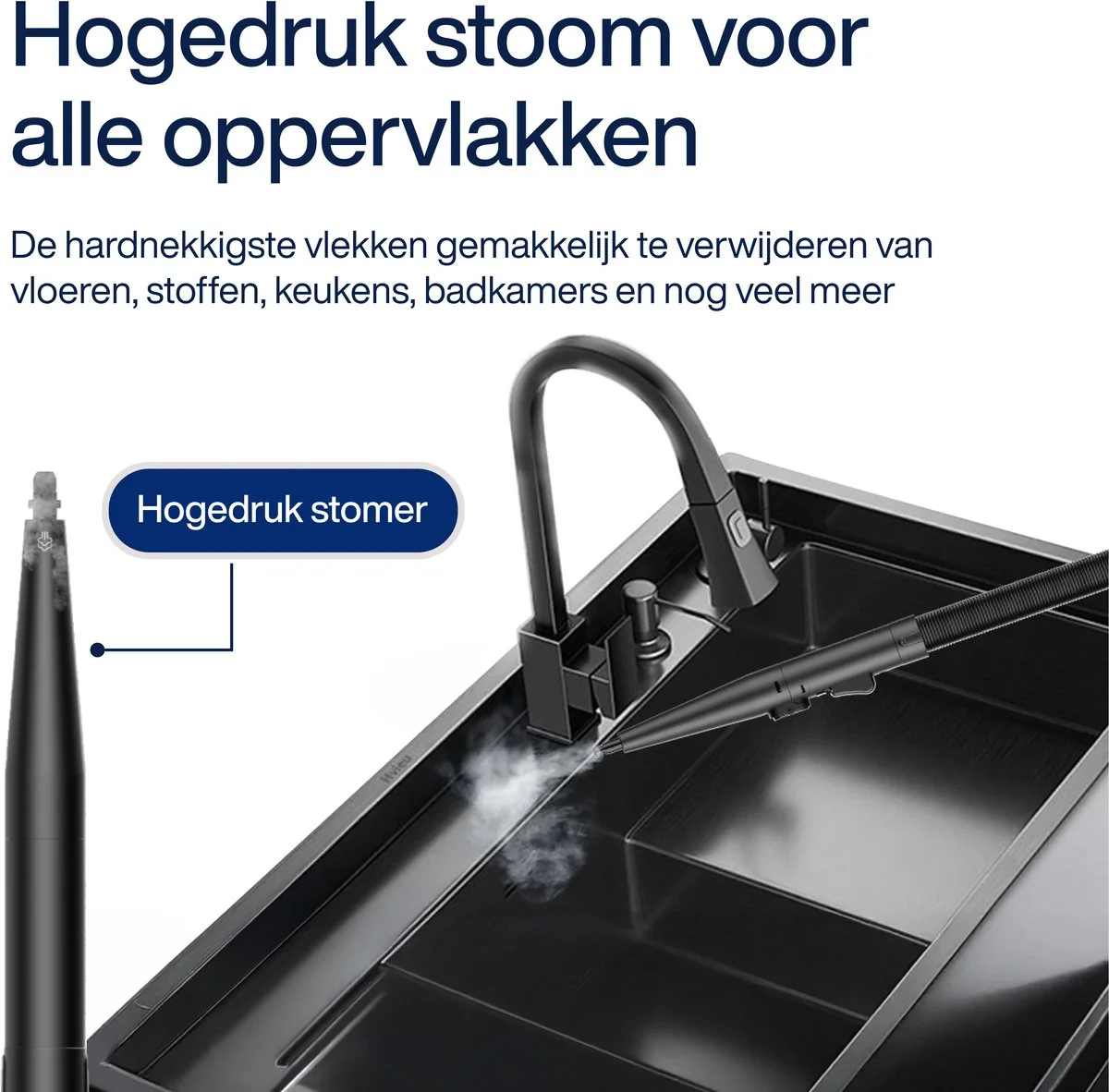 PowerClean Pro 2000W Stoomreiniger - afbeelding 5